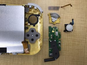 Nintendo Switch Lite スティック交換修理