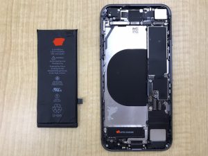 iPhone8 バッテリー交換修理