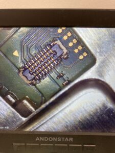 ピンが外れているSwitch基板