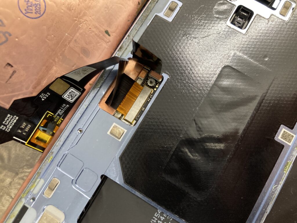 分解中のpixel7a
