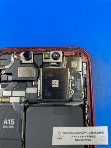 iPhone13miniカメラ部分