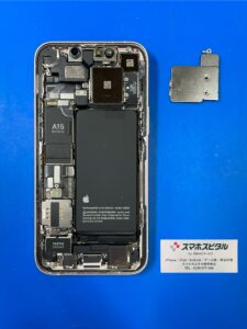iPhone13miniカメラ取り外し1