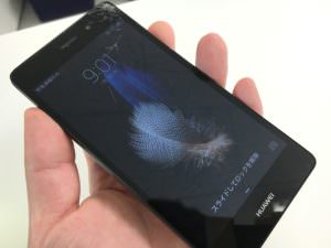 基板洗浄をして電源がつくようになったHUAWEI LUMIERE 503HW