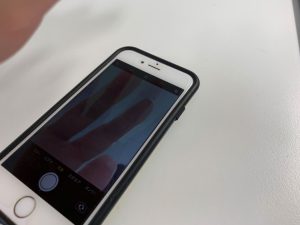 内側(フロント)カメラを交換して撮影できるようになったiphone6s