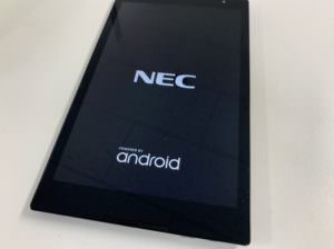 液晶画面を交換してタッチ操作が出来るようになったLavie Tab S(PC-TS708T1W)