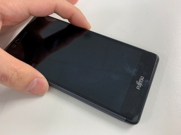 突然電源が入らなくなったArrows M03