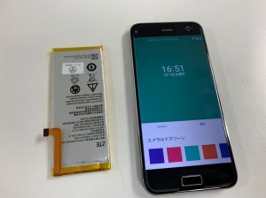 バッテリー交換修理後のBlade S7(g05)