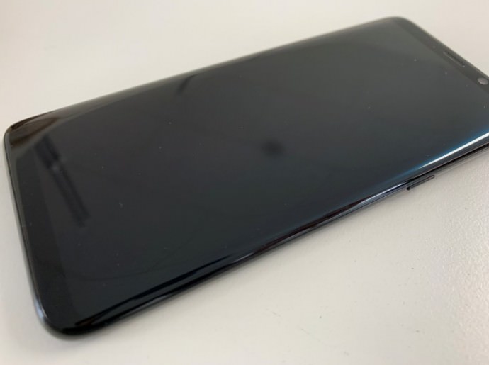 表面ガラス交換修理後のGalaxy S8(SC-02J)