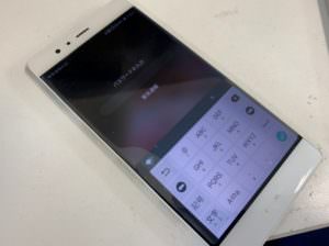 基板洗浄後の電源が入るようになったHUAWEI(華為)P9