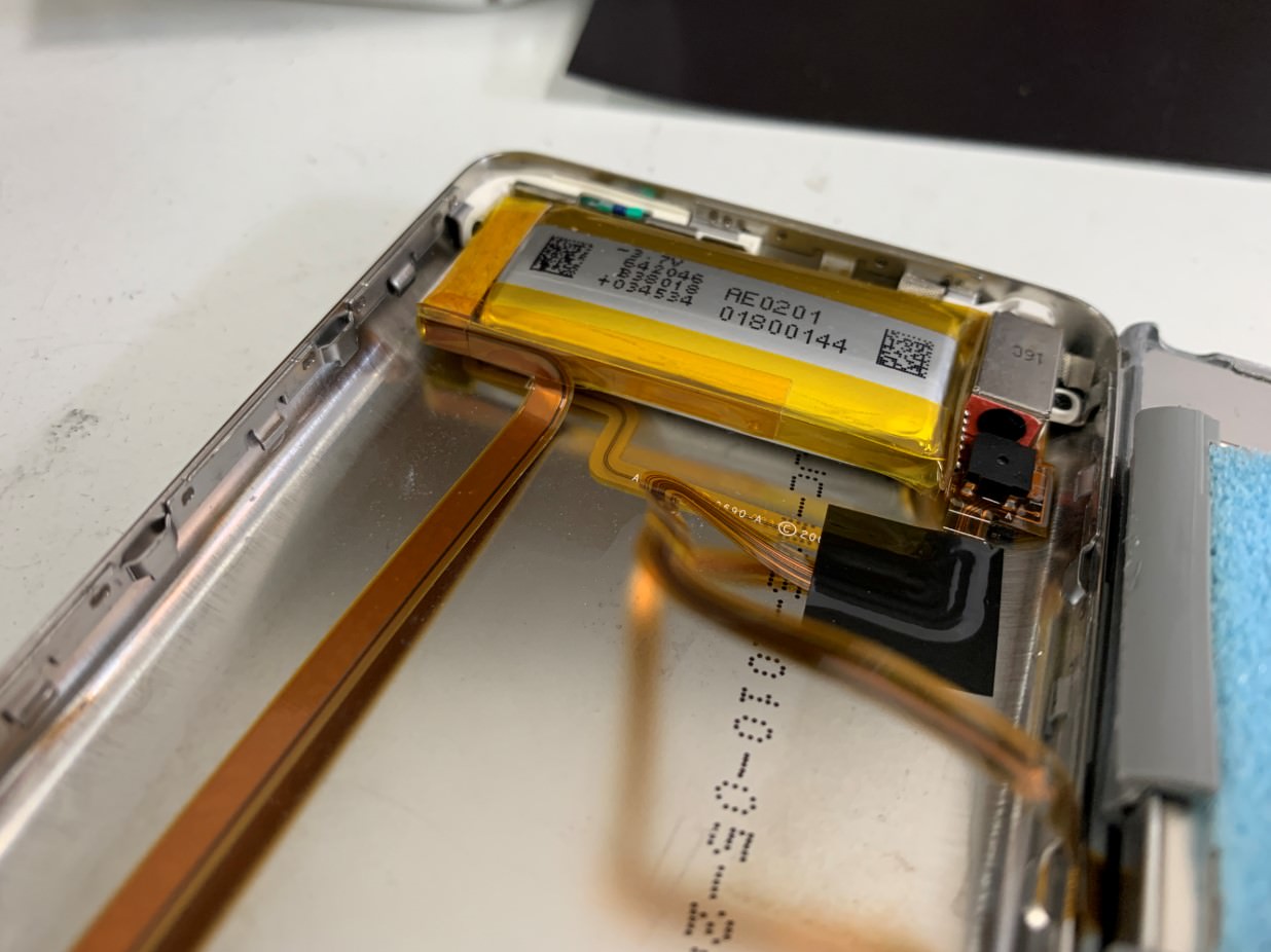 iPod Classicのバッテリー