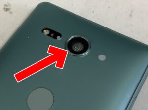 外カメラ内部が結露していて起動しないXperia XZ2 Compact