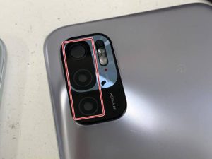 外カメラも使用不可になったRedmi Note 10 JE