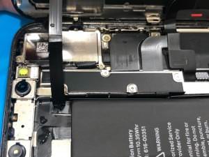 iPhoneX水没復旧②