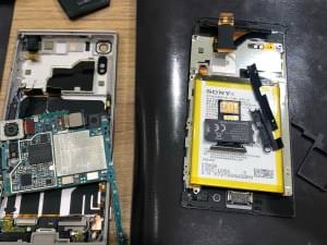 XperiaXZs電源不良