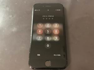 iPhone7画面割れ液晶ダメージ修理後