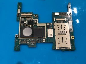 XperiaXZ2水没故障⑧メイン基板