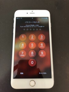 iPhone画面バグ修理後