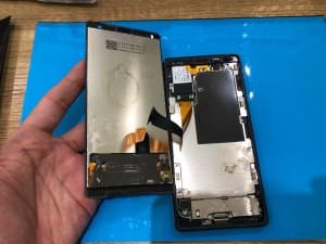 XperiaXZ2水没故障③