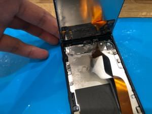 XperiaXZ2水没故障②
