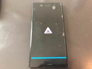 XperiaXZ1の電源が入らなくなった①