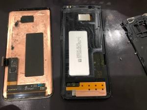 GalaxyS8画面修理⑤