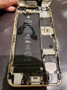 6s水没（トイレ）⓵