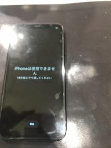 iPhoneXR液晶不良修理後