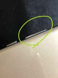 AQUOS R ボタン潰れ5