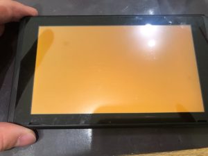 Nintendo Switchオレンジスクリーン