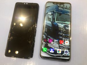 HUAWEI P20 Pro画面修理後 