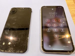 iPhone 画面割れ修理