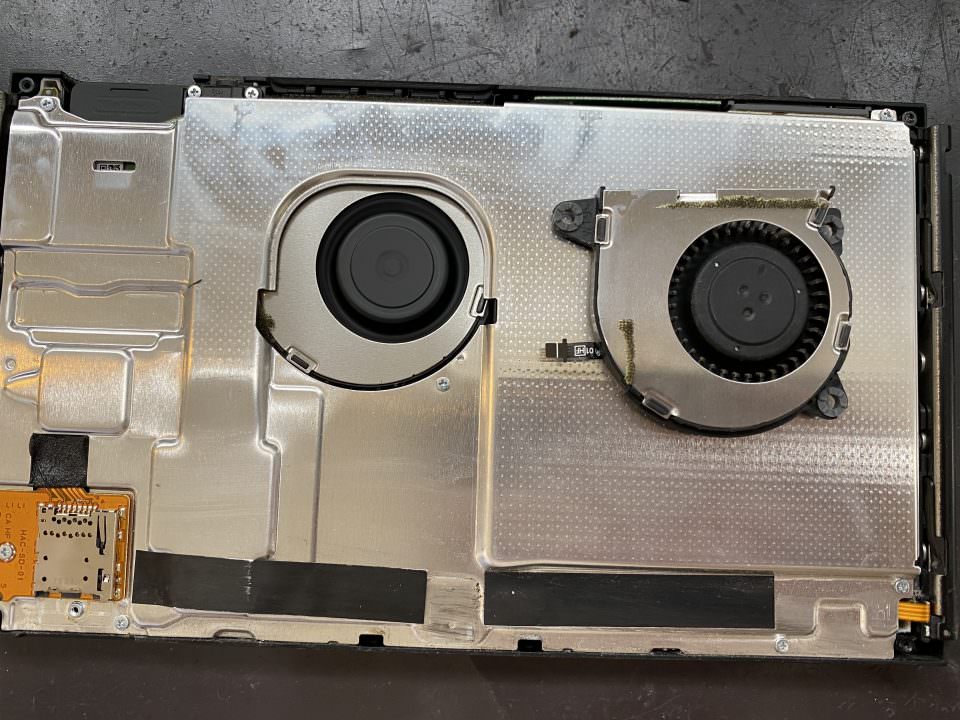 Switch 3DS ファン交換　修理完了