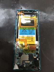 カバーを開けた状態