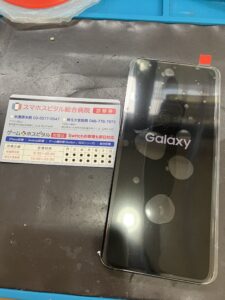 画面交換後に正常動作が確認できたGalaxy A21