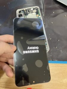 Galaxy S22 画面仮付け 表示・タッチ確認