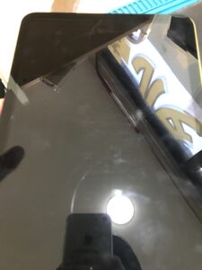 iPad第10世代 ガラス割れ 修理前の状態 デジタイザー破損