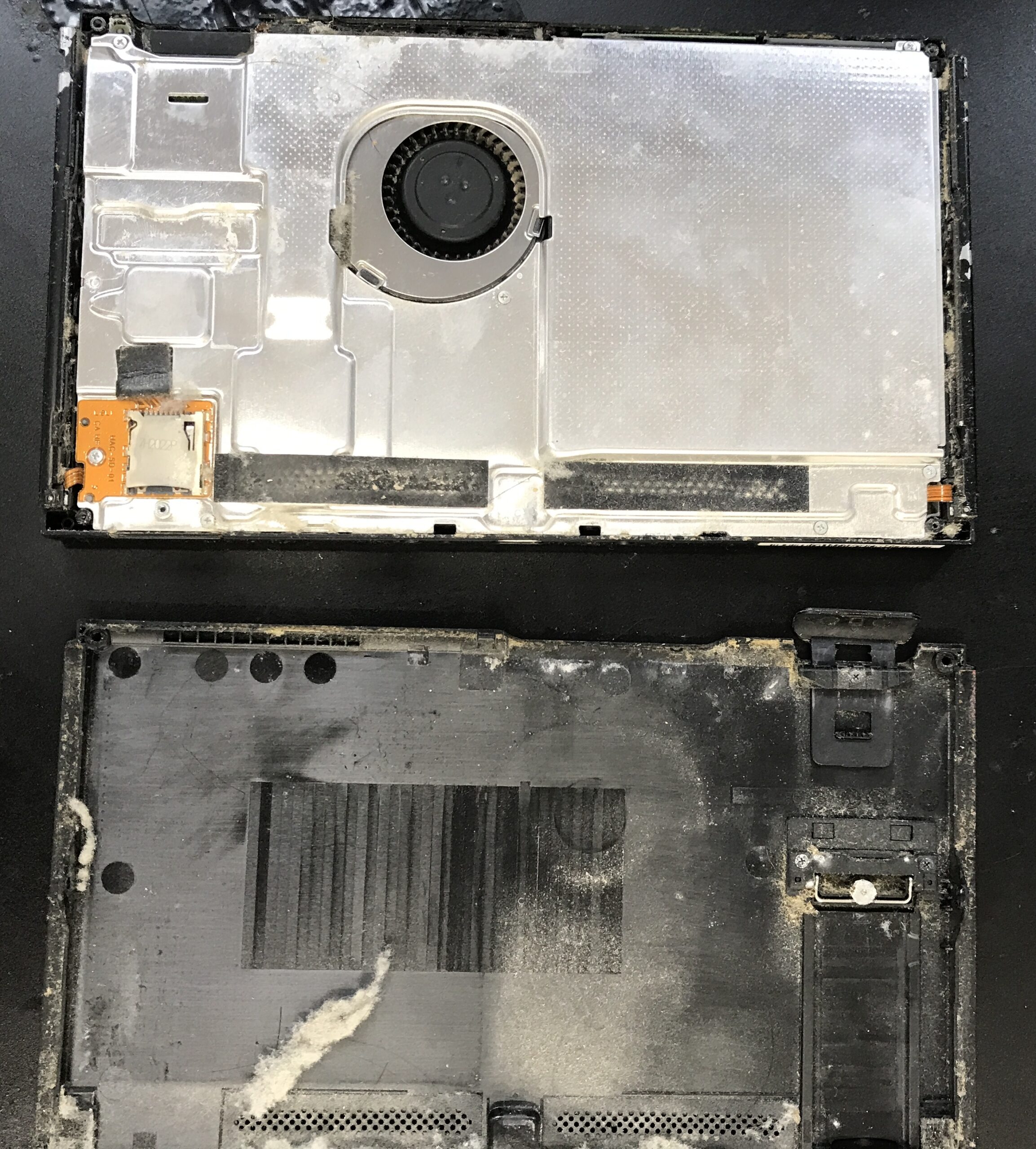 Switch内部のホコリ