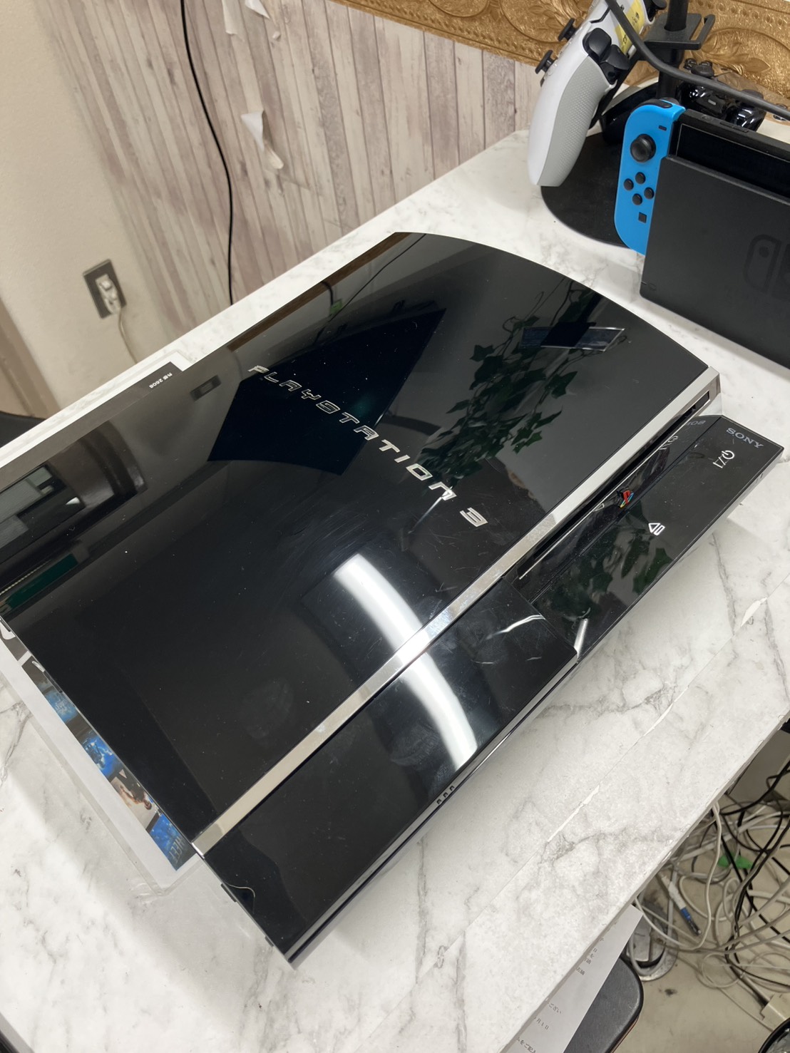 PlayStation3初期型CECHA00（60GB）の修理前の本体外観