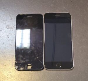 【枚方市津田西町よりiPhoneSE2の画面交換修理】