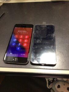 iPhone6Sの修理後