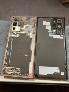 Galaxy Note20ultraの修理中