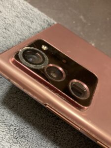 Galaxy Note20ultraの修理前