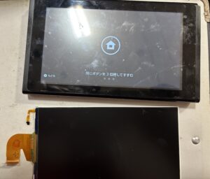 Switch修理にて枚方よりご来店、修理後