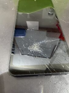 AQUOS wish2画面割れ