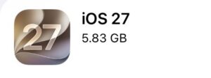 最新のiOS情報・iOS27