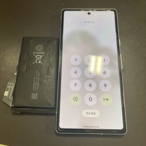 pixel　バッテリー