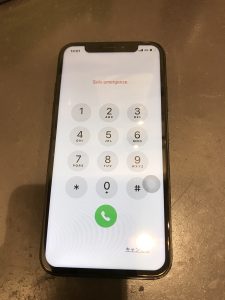 iPhoneXS修理後