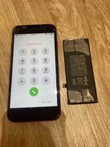 iPhoneSE2バッテリー交換