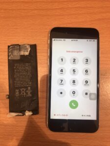 iPhoneバッテリー交換