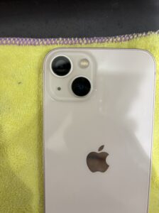 カメラレンズ修理後のiPhone13の状態